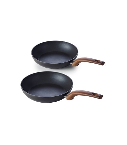 Yakuro 2pcs non-stick frying pan set
